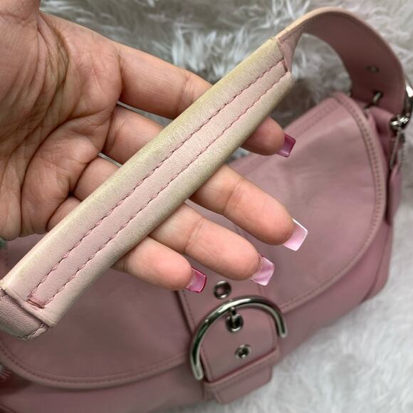 Vintage COACH y2k Pink Soho Shoulder Bag - Picture 6 of 16